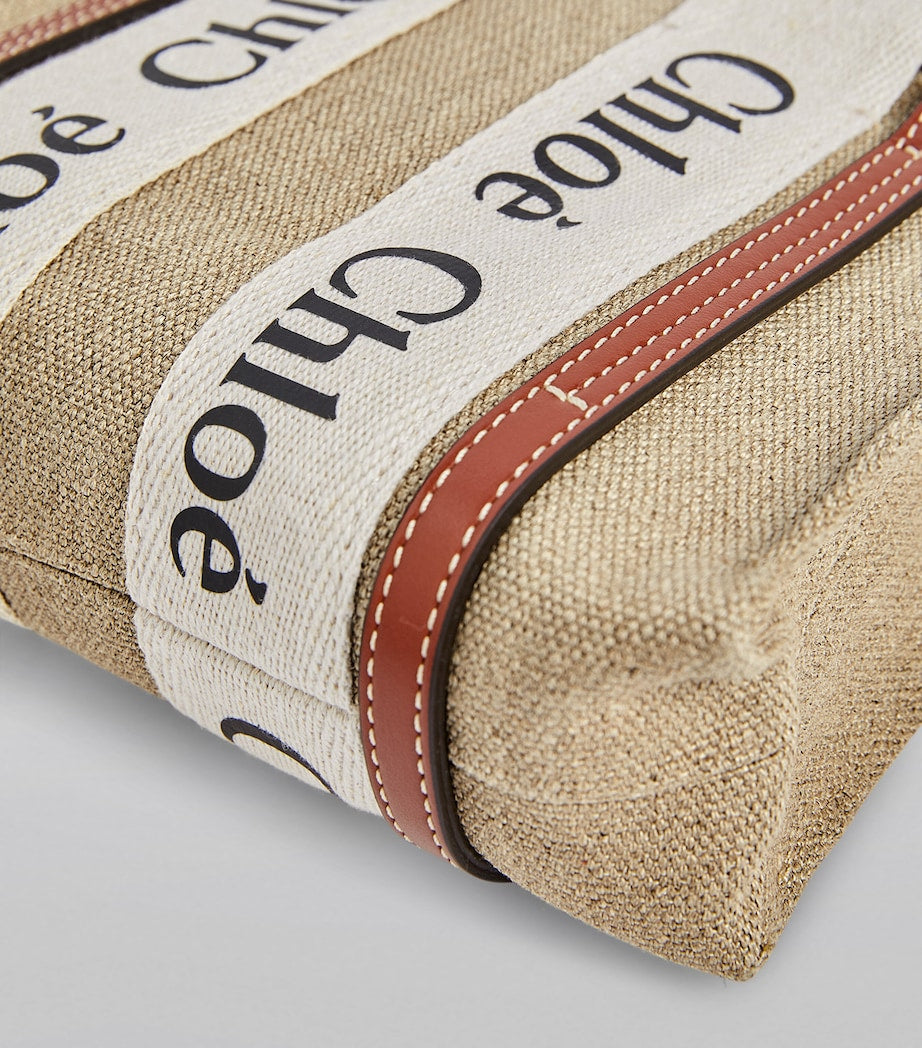 Brown Mini Woody Tote Bag