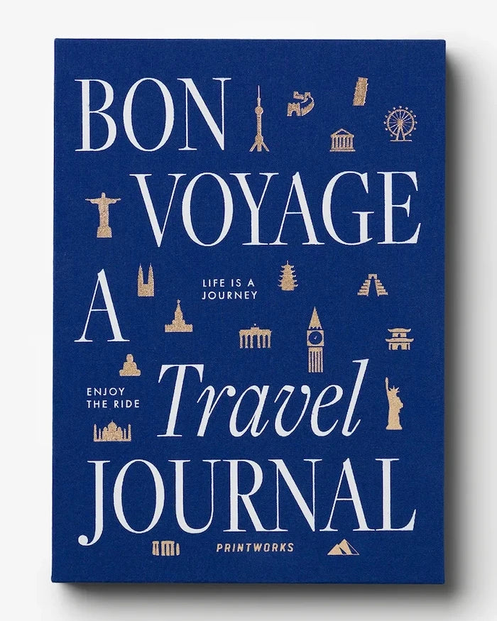 Printworks Bon Voyage Seyahat Günlüğü 25 × 18 × 2 cm