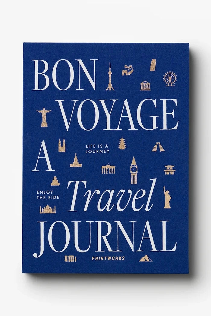 Printworks Bon Voyage Seyahat Günlüğü 25 × 18 × 2 cm