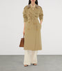 Burberry Beige Long Castleford Trench Coat