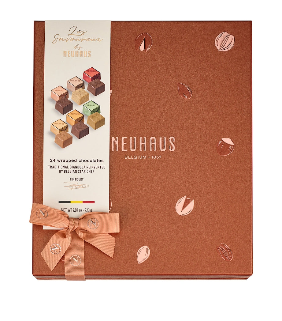 Large Les Savoureux 24-Piece Chocolate Box (223g)