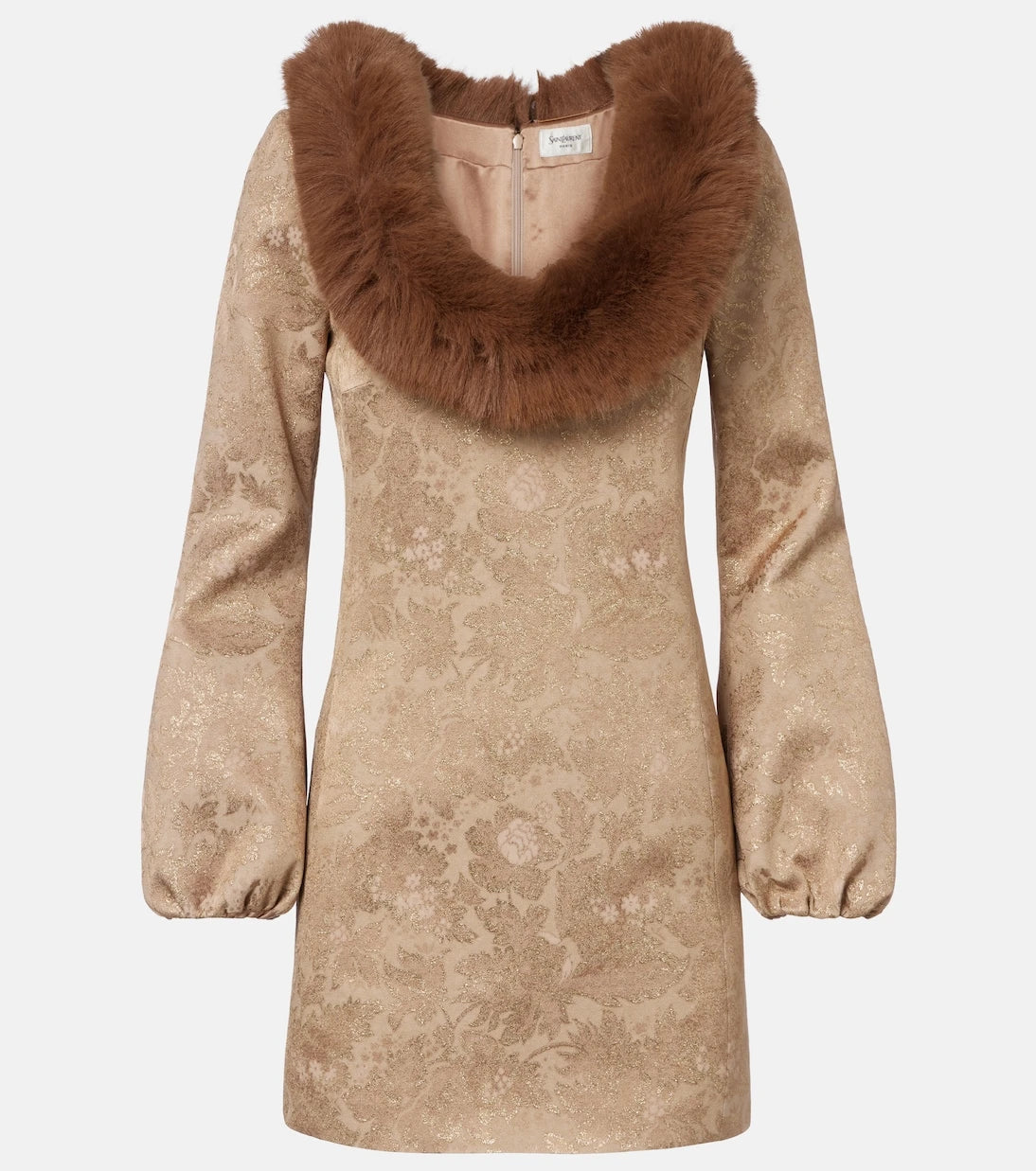 Saint Laurent - Brocade minidress