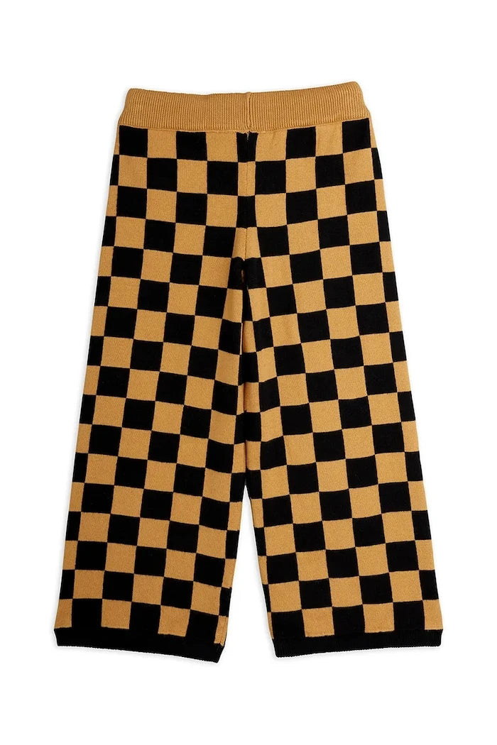 Çocuklar için pamuklu geniş pantolon Chess