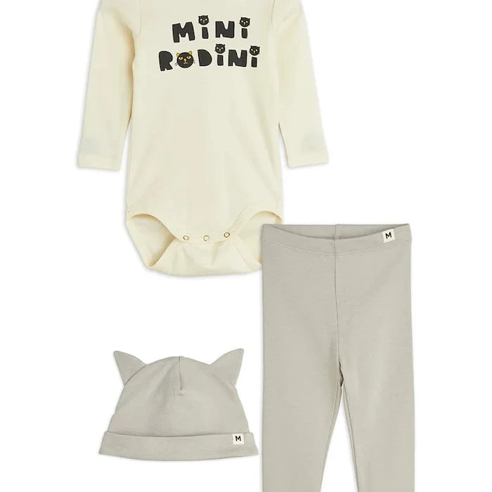 Комплект за бебета Mini Rodini Mini Rodini Cats
