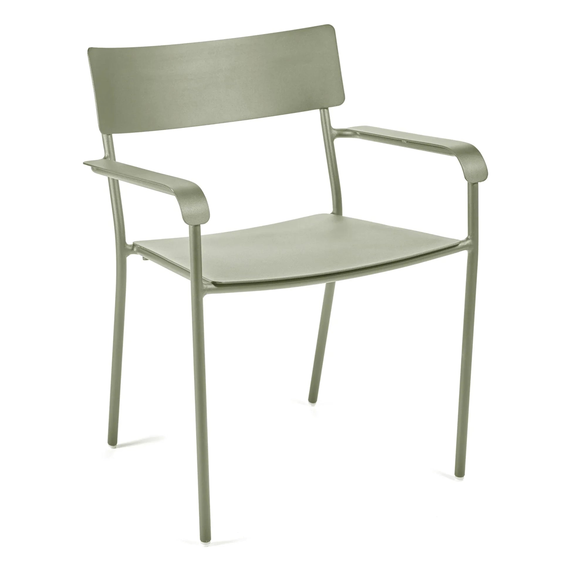 Serax - August Outdoor Chair with Armrests | Eucalyptus