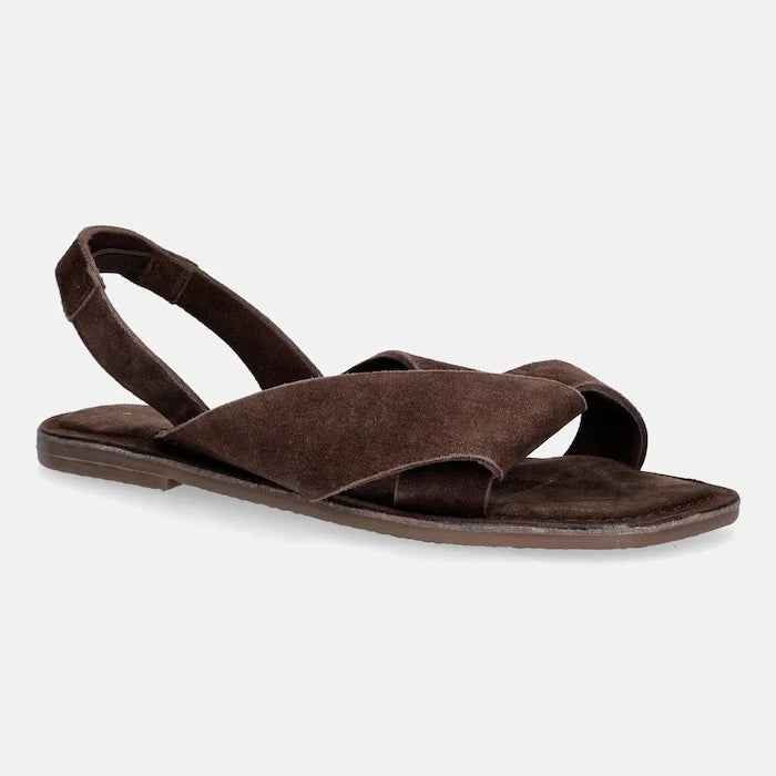 Medicine düz tabanlı kadın süet sandalet