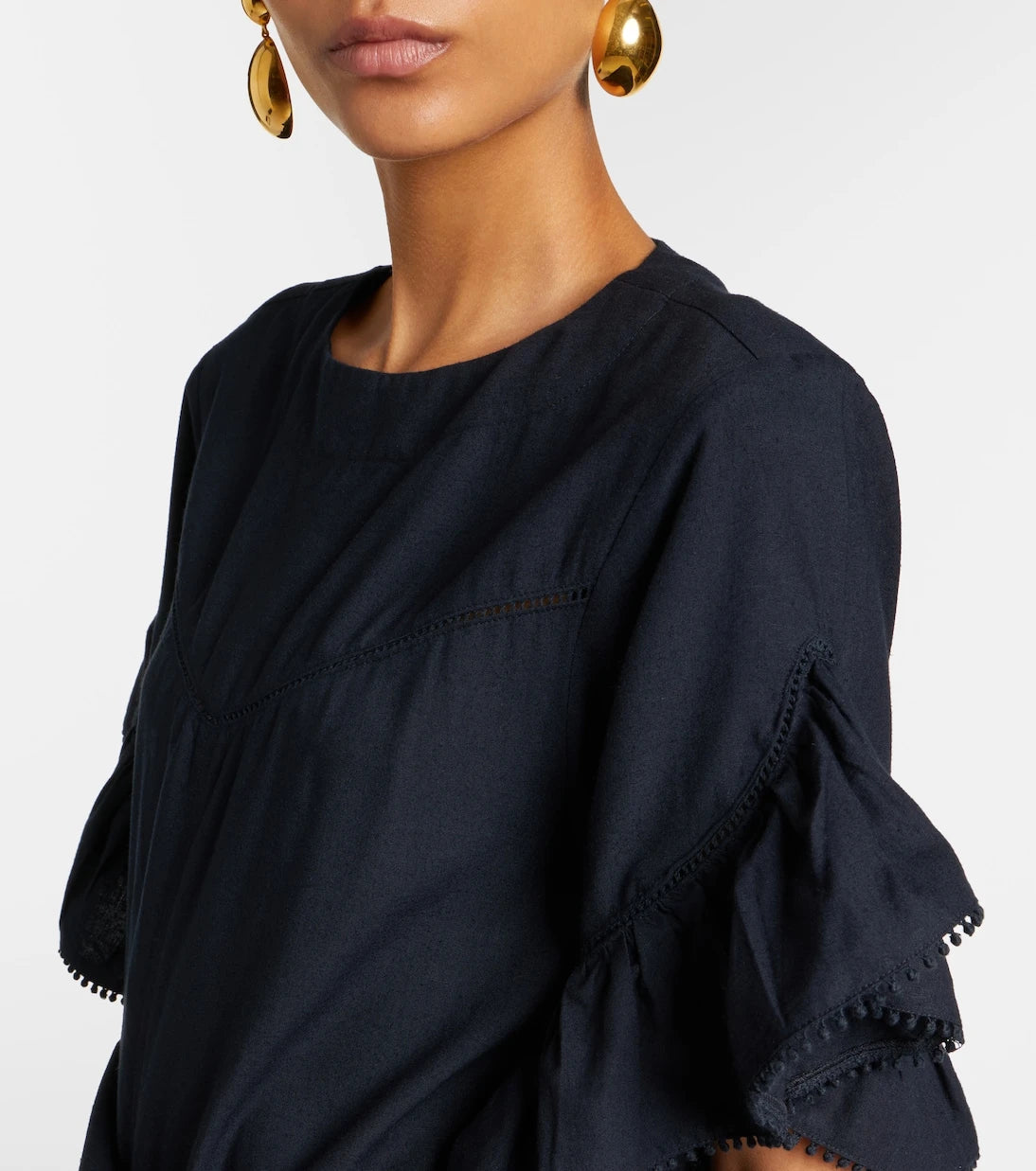 Marant Etoile - Melicia ruffled minidress