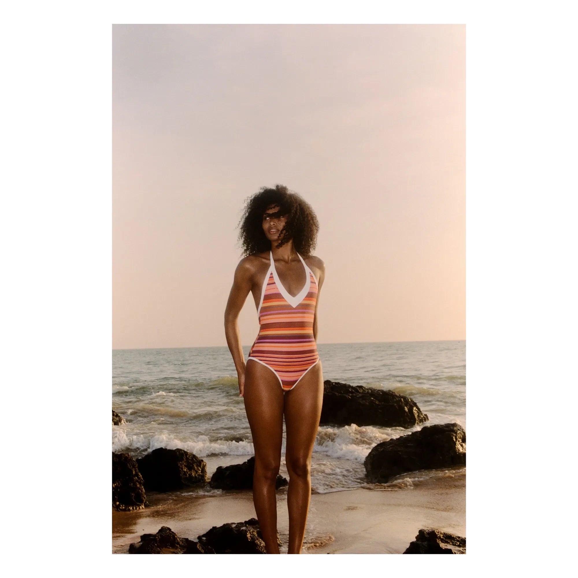Casa Rosa - One-piece swimsuit Grazia | Pink