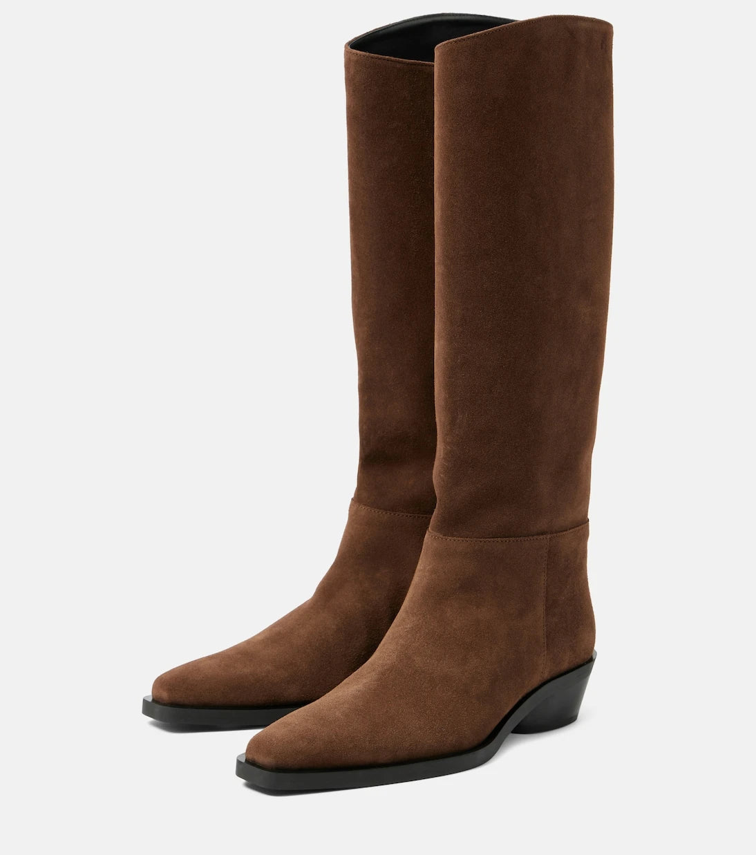 Proenza Schouler - Bronco suede knee-high boots
