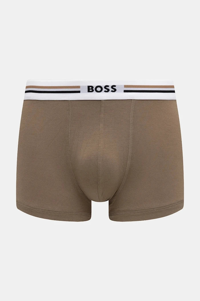 BOSS viskozlu erkek slip boxer Trunk 3P Revive 3'lü