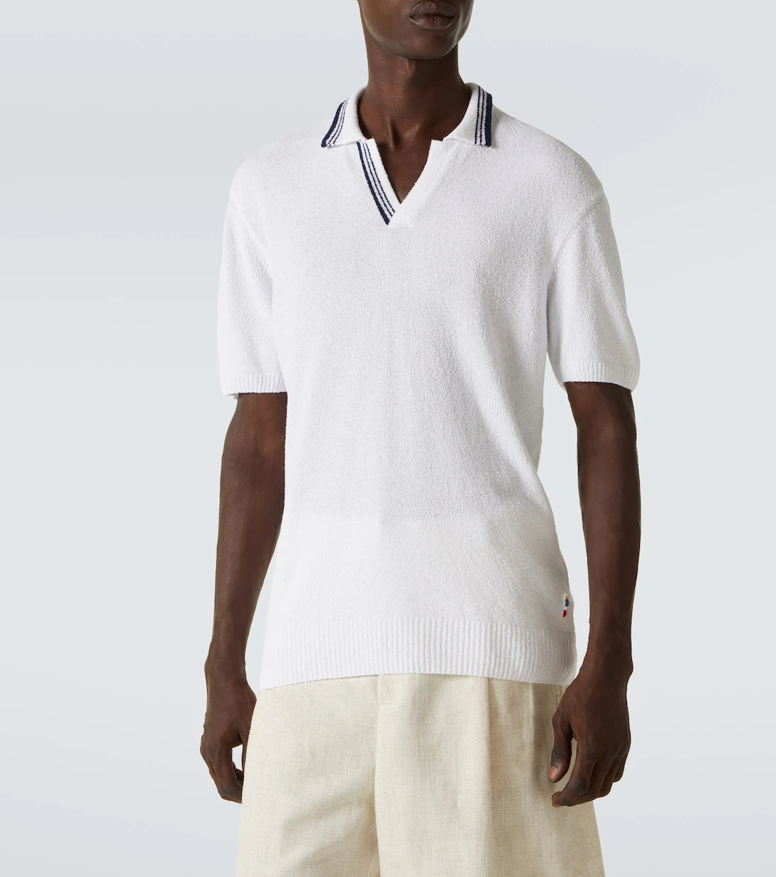 Orlebar Brown - Horton cotton-blend bouclé polo shirt