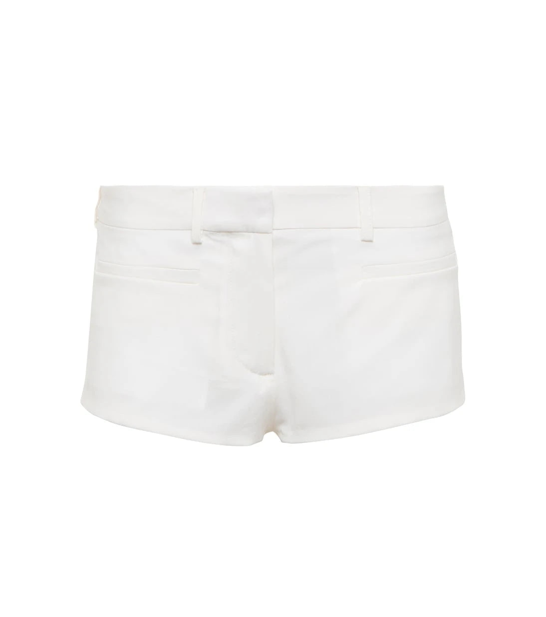 نانسي دوجاكا - شورت صوف قصير بقصة منخفضة الخصر