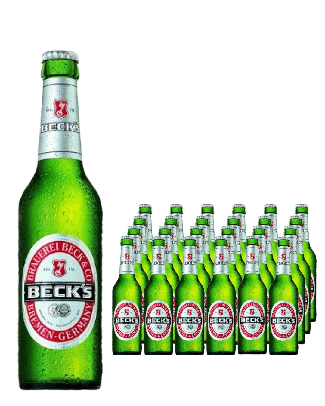 Becks Premium Lager Bottle Multipack, 24 x 275 ml