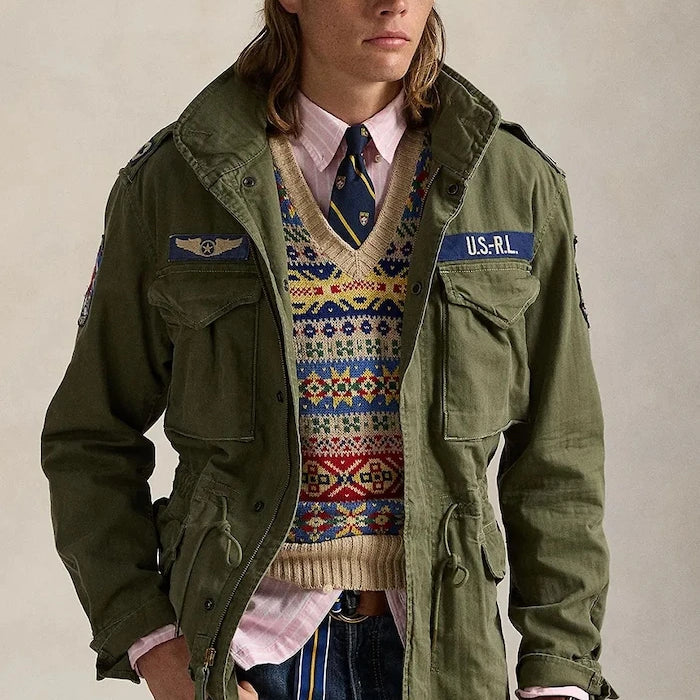 Polo Ralph Lauren Erkek Pamuk Geçiş Ceketi Icnc Fld Jkt Lined Field