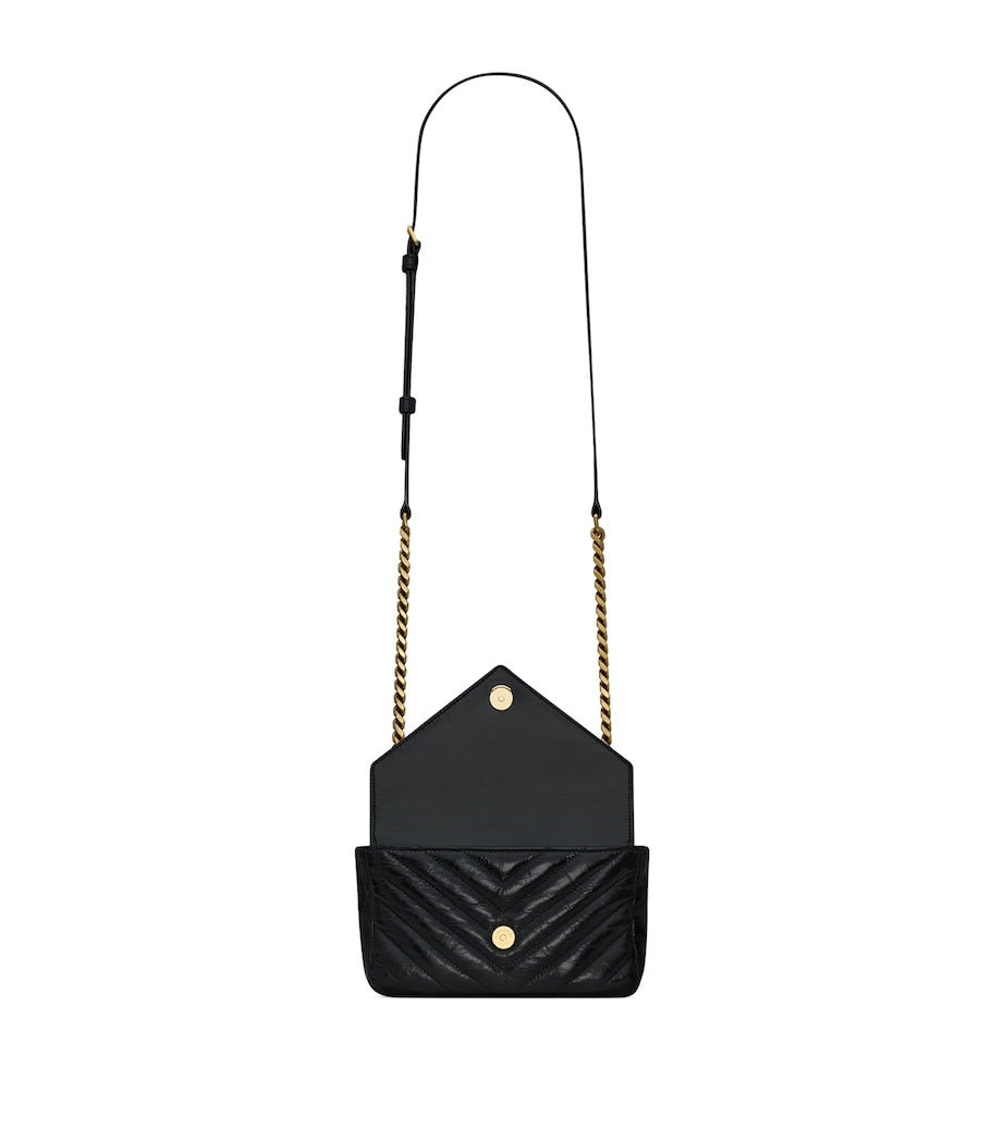 Saint Laurent Black Mini College Shoulder Bag