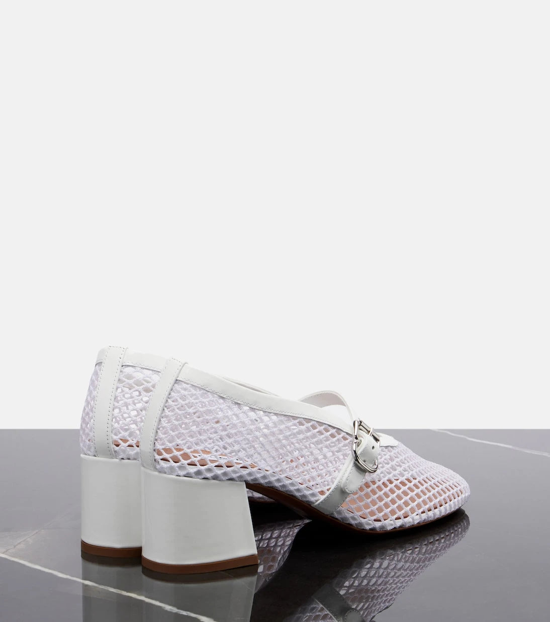 Alaïa - Babies mesh Mary Jane pumps