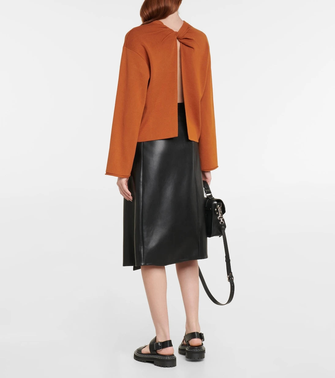 Proenza Schouler - سويتر من الحرير والقطن