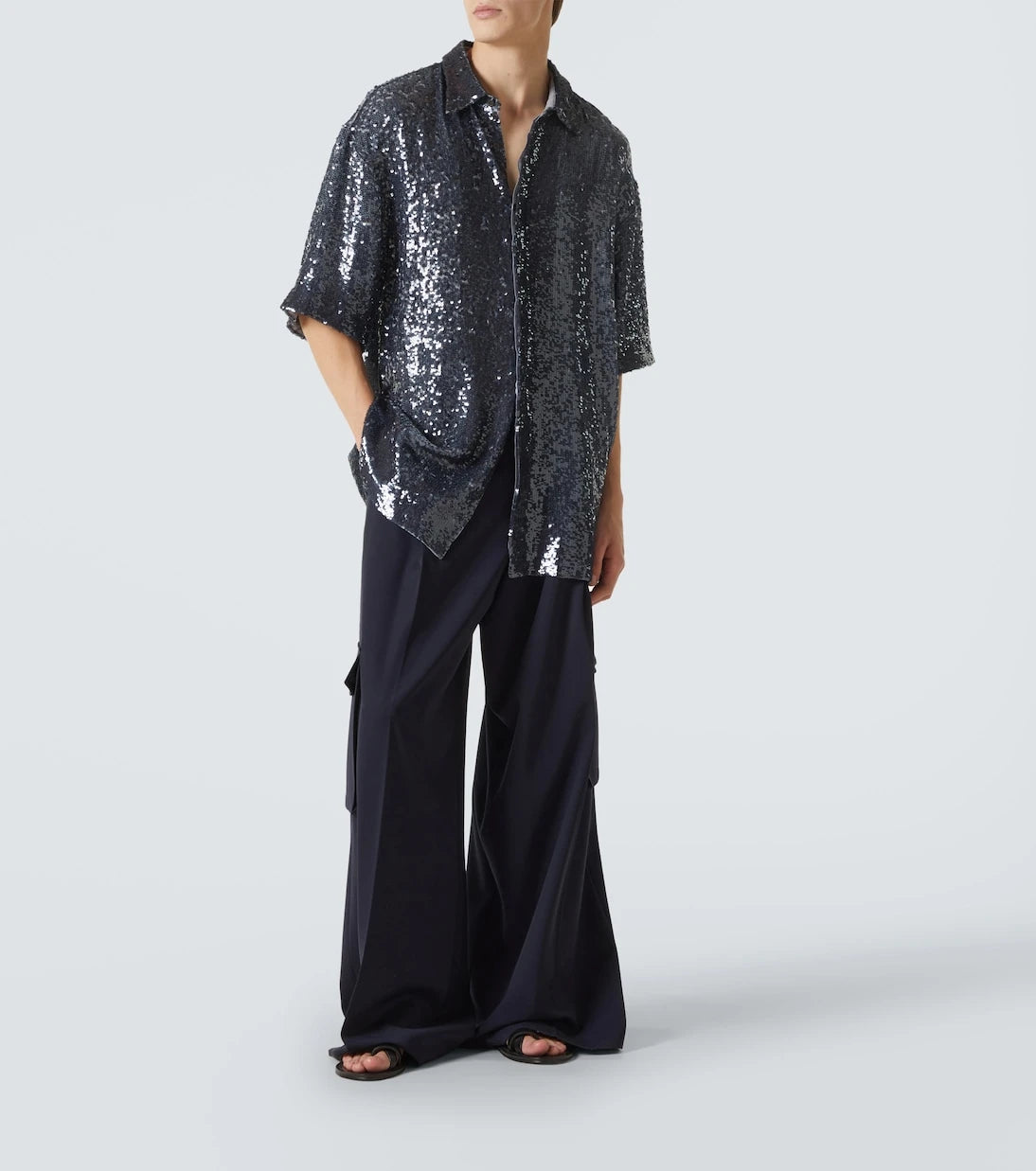Dries Van Noten - Sequined shirt