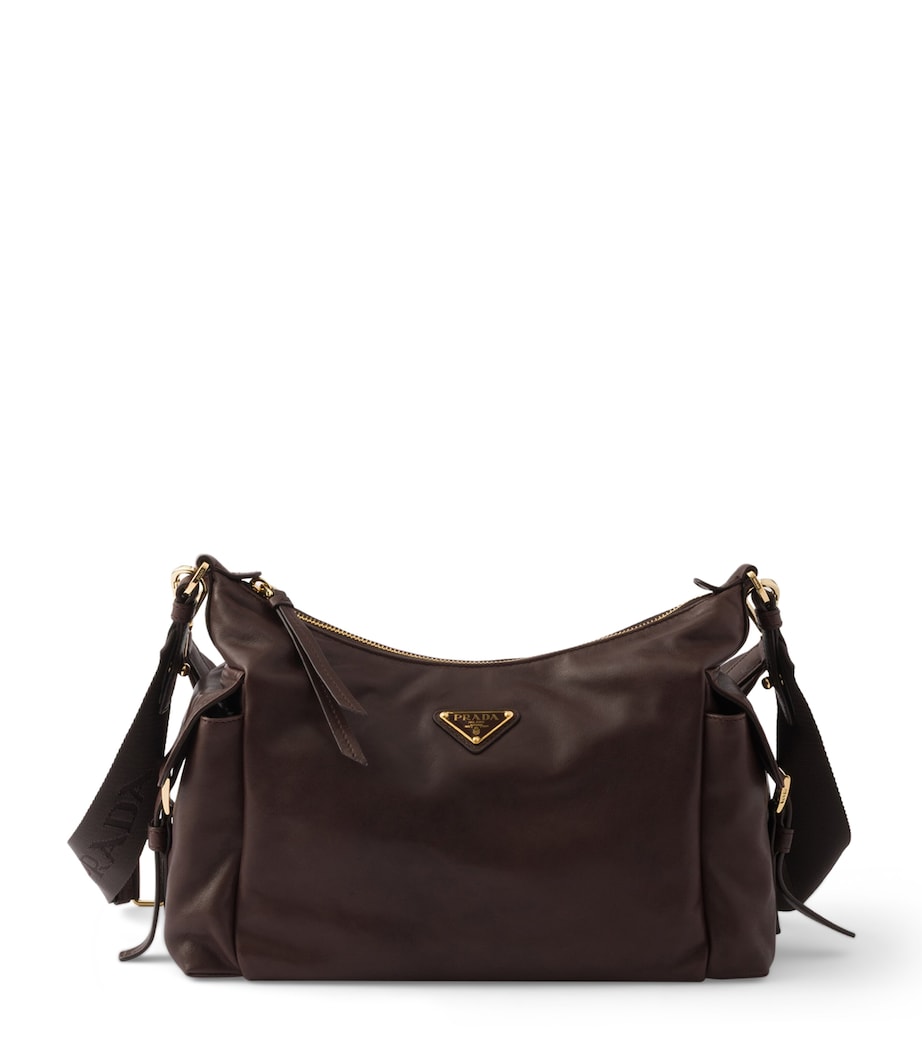 Lamb Leather Explore Shoulder Bag