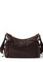 Lamb Leather Explore Shoulder Bag