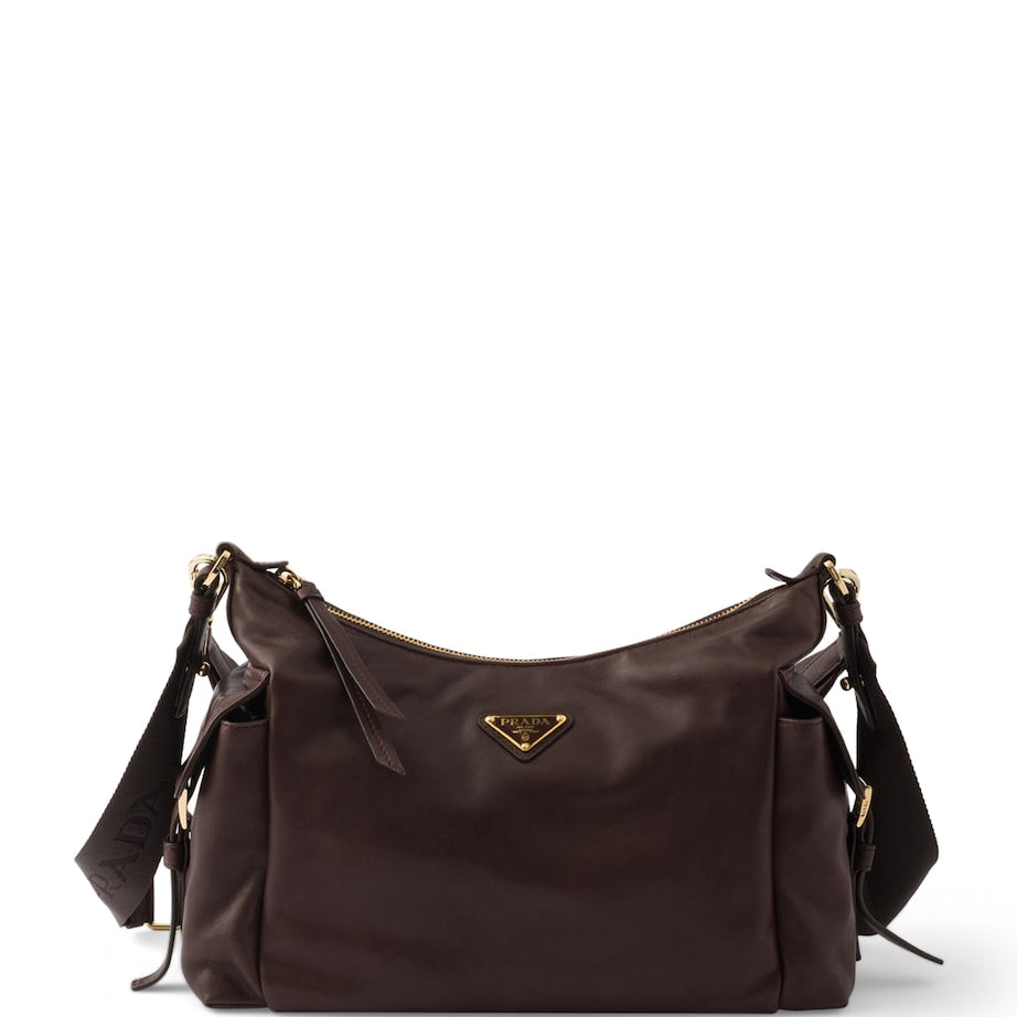 Lamb Leather Explore Shoulder Bag