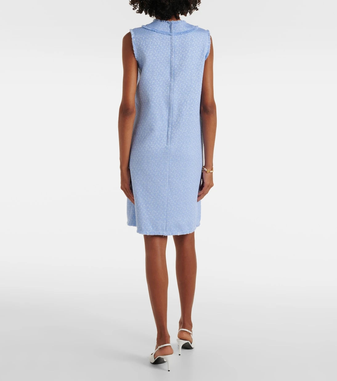 Dolce&Gabbana - DG wool-blend tweed minidress