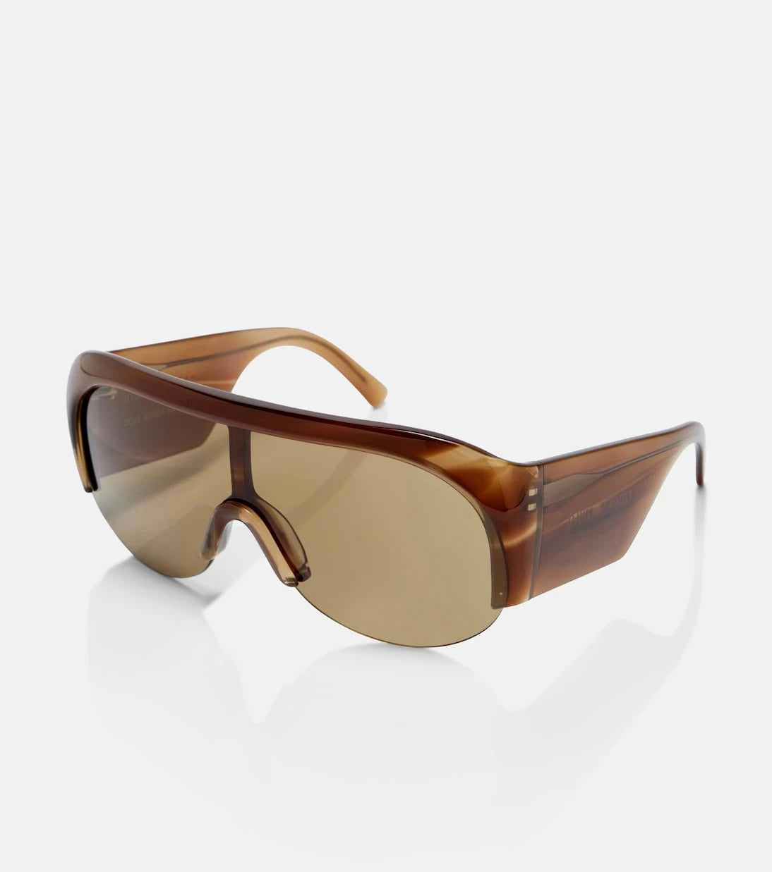 Phoebe Philo - Half Bombé shield sunglasses