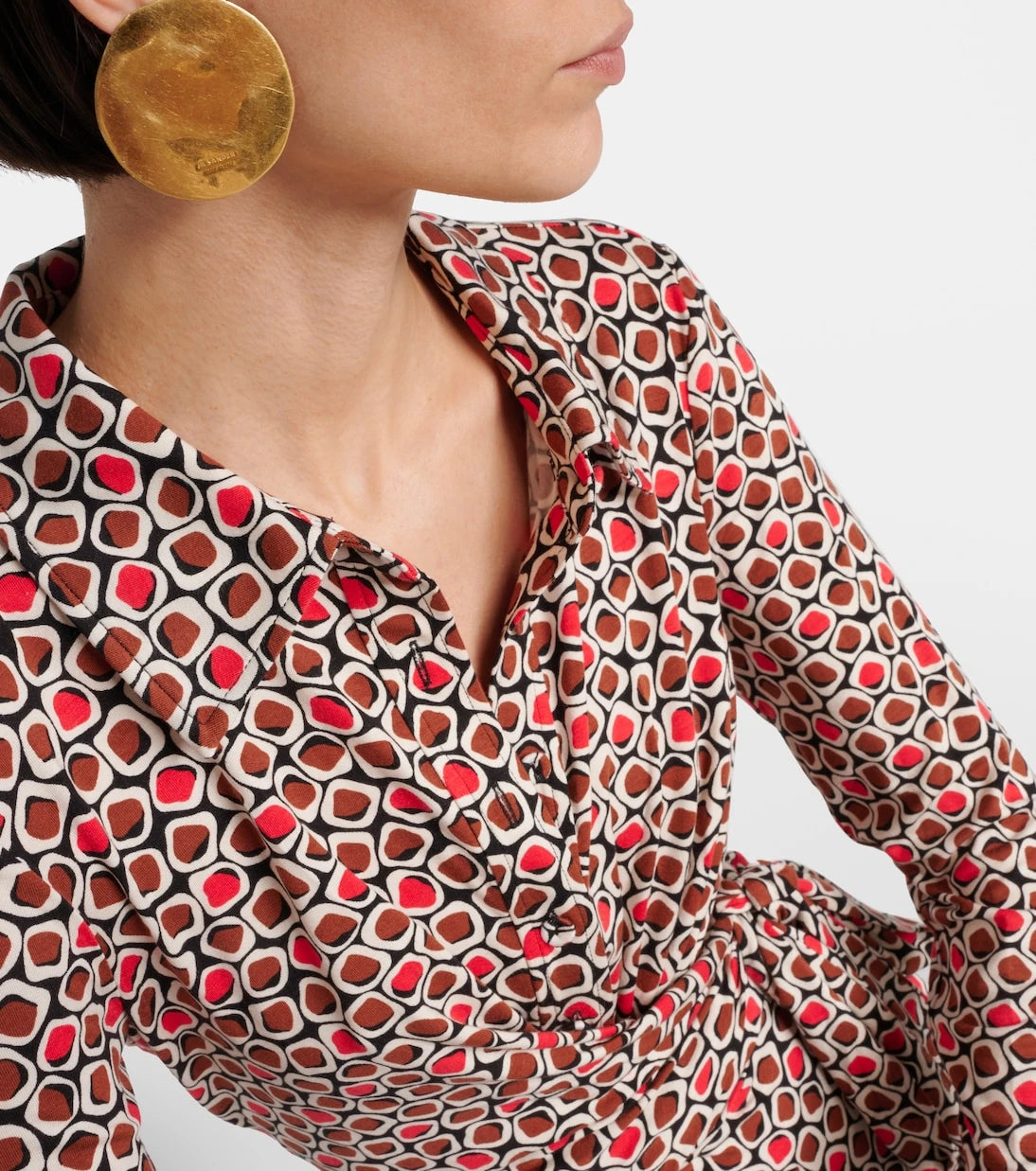 Diane von Furstenberg - Michelle printed jersey jumpsuit