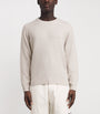 Rag & Bone Beige Cashmere Ribbed Sweater