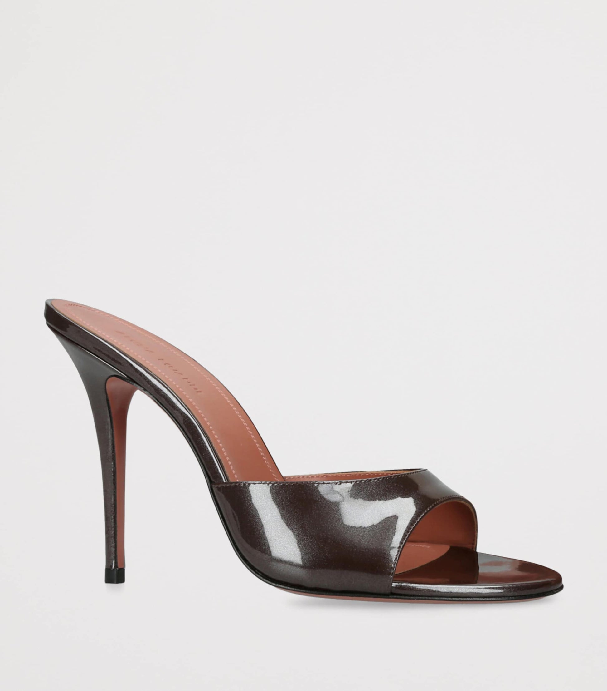 Patent Leather Elodie Heeled Mules 105