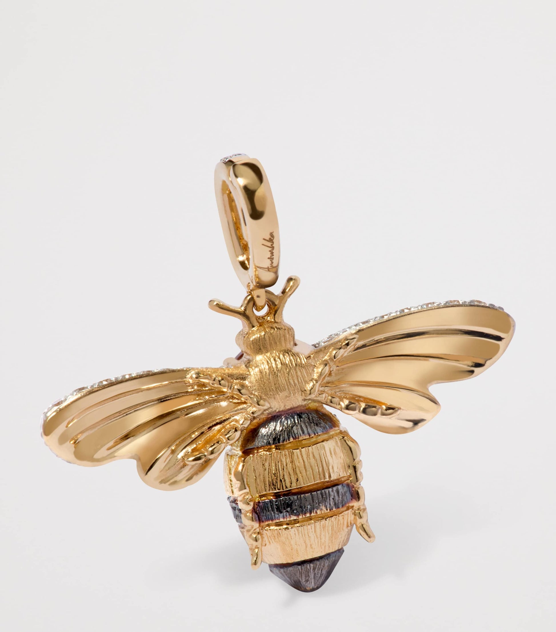 Yellow Gold, Citrine and Diamond Mythology Bee Charm