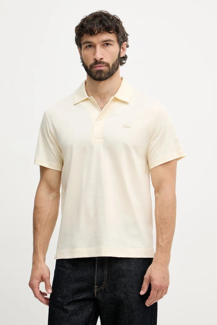 Lacoste erkek pamuklu yakalı tişört