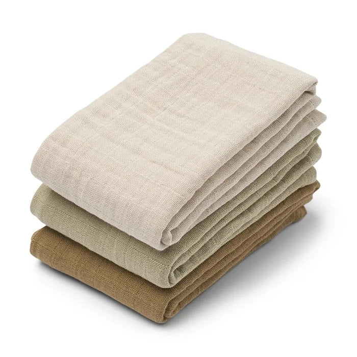 Бебешка кърпа Liewood Lewis Muslin Cloth 3-Pack (3 броя)