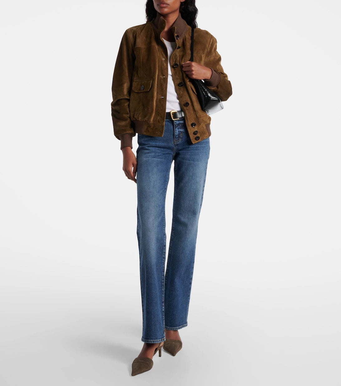 Frame - The Rodeo high-rise bootcut jeans