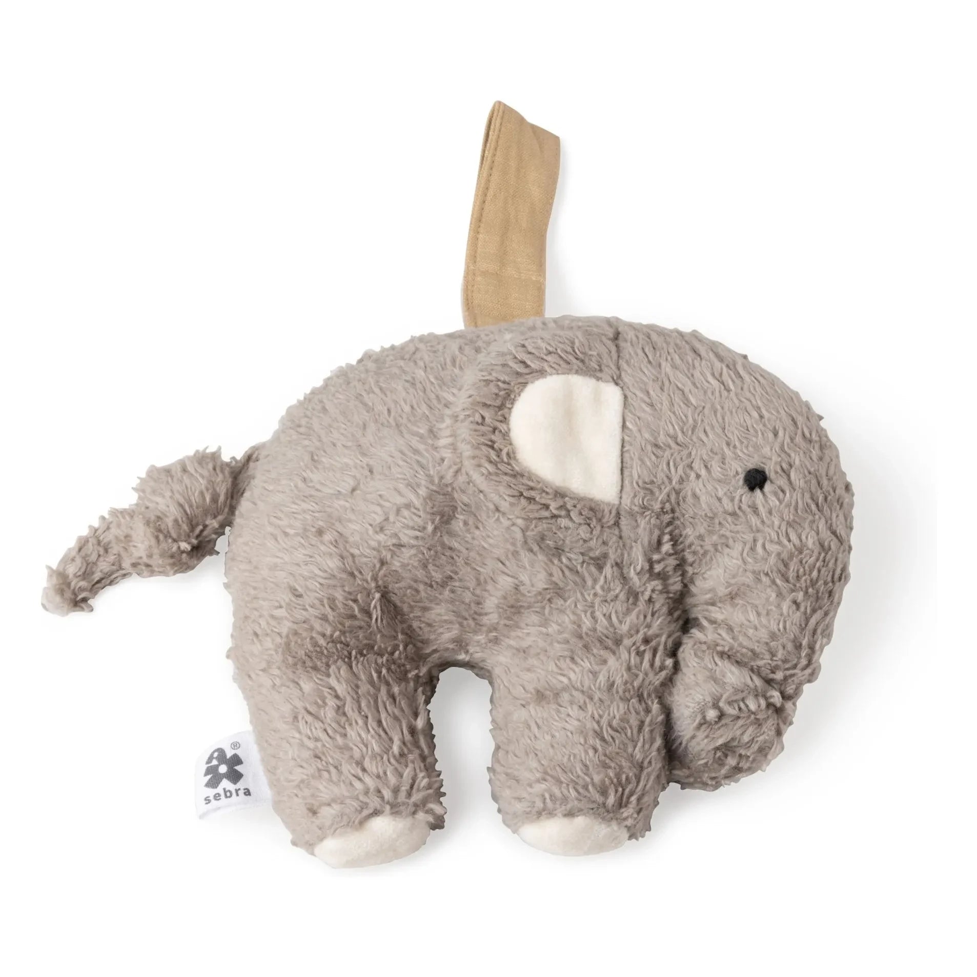Sebra - Elephant musical mobile | Grey
