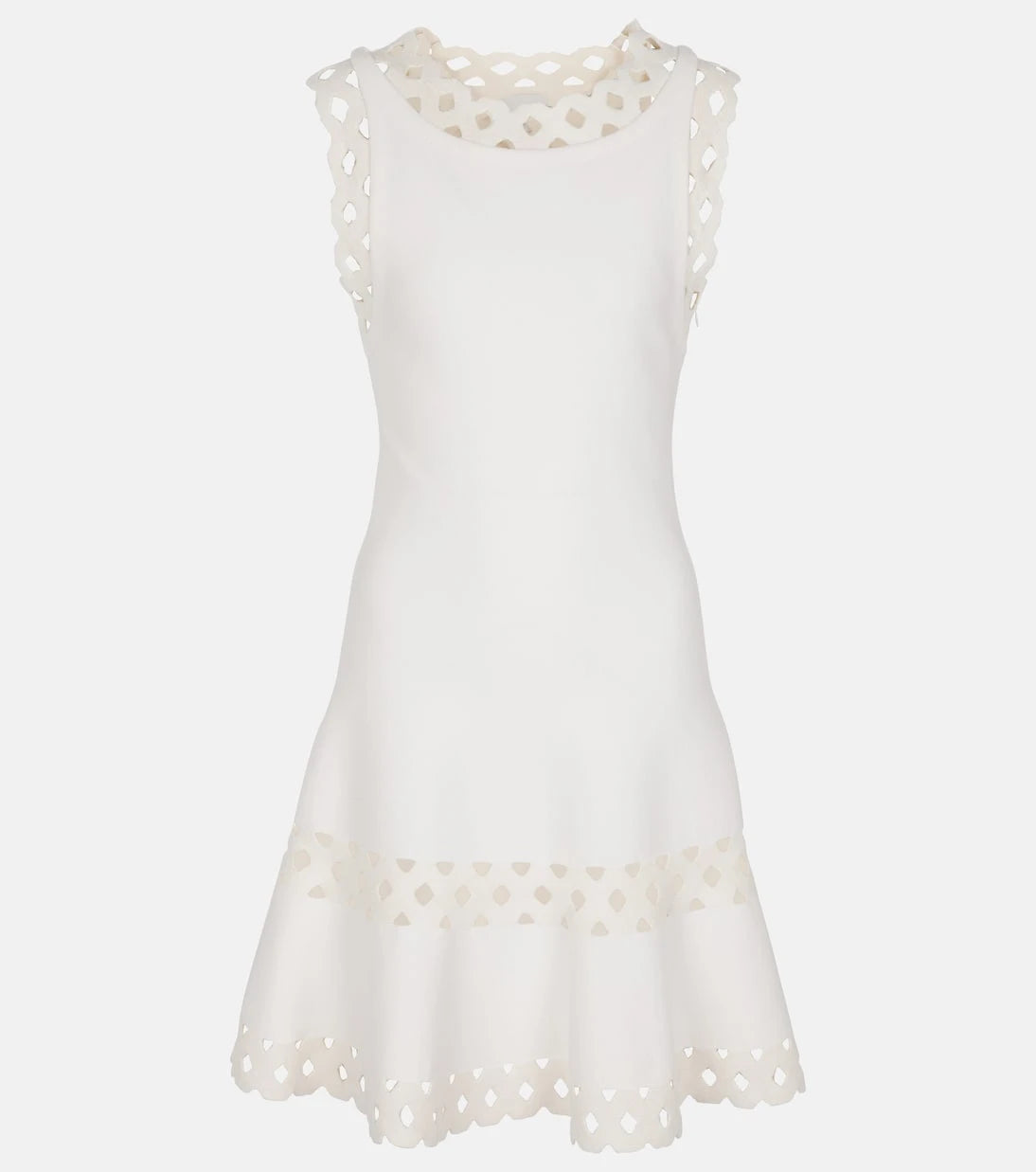 Alaïa - Vienne wool-blend minidress