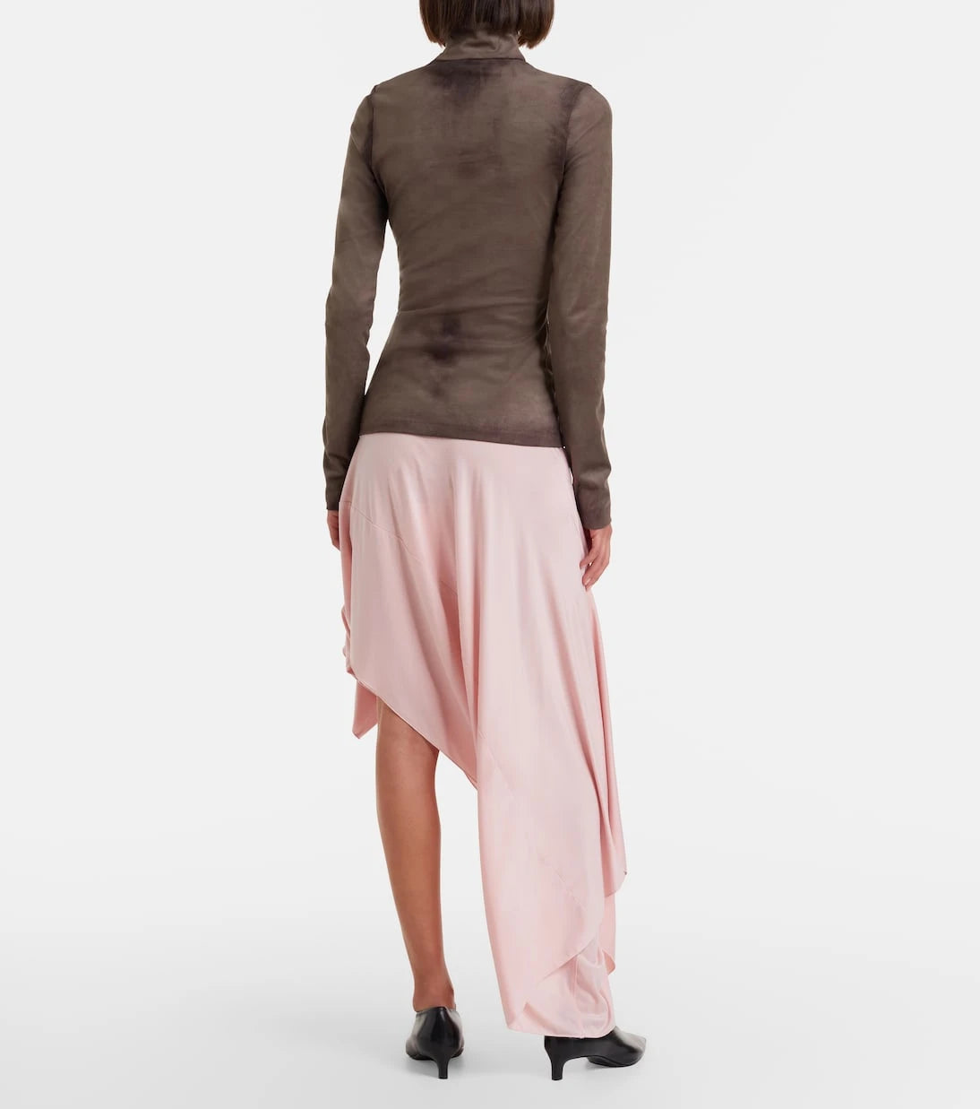 Maison Margiela - Asymmetric midi skirt