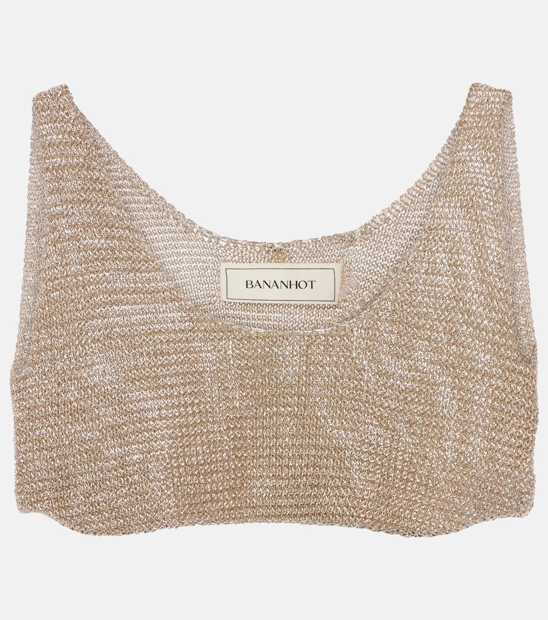 Bananhot - Knitted lamé bra top