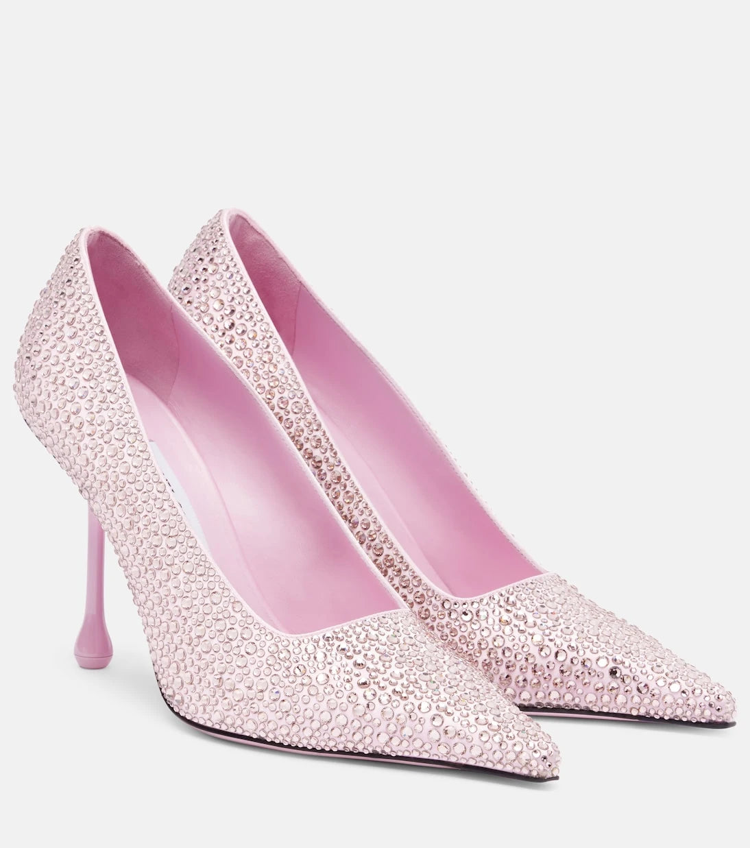 Jimmy Choo - حذاء إكسيا 95 من الساتان المزين