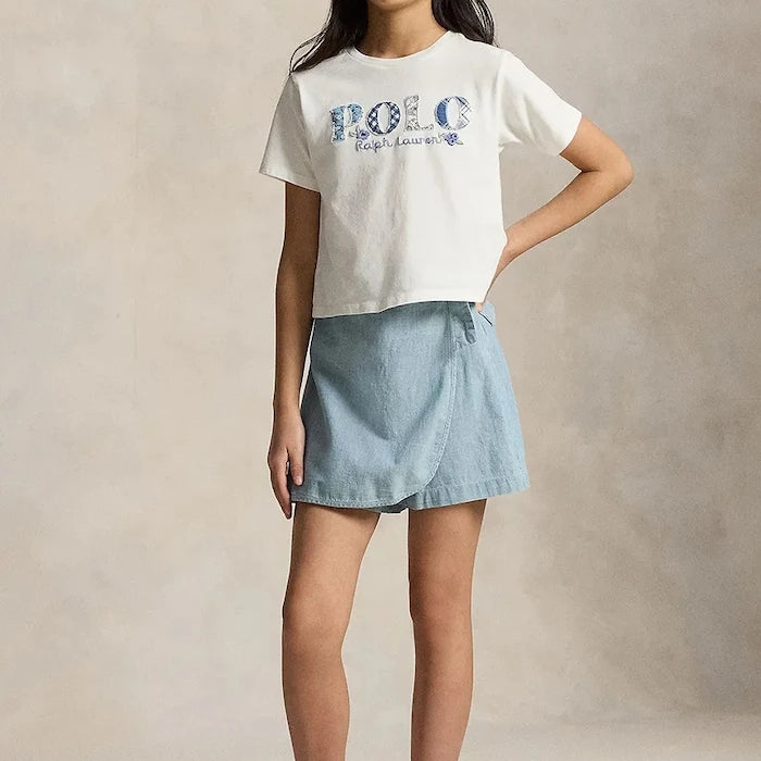 Polo Ralph Lauren Çocuk Kot Kısa Pantolon