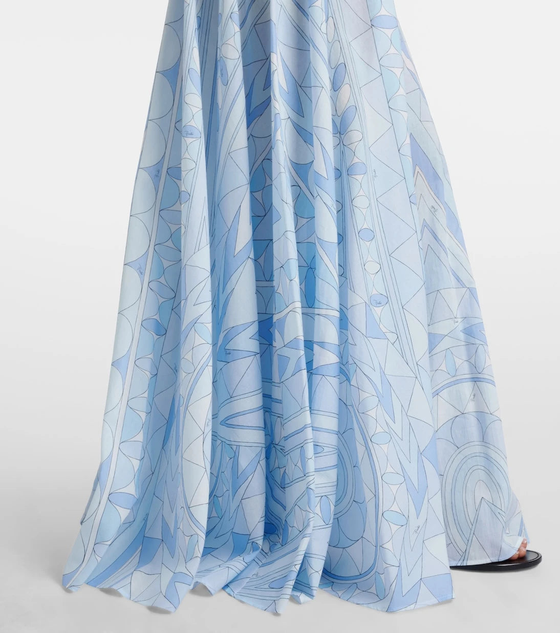 Pucci - Angoli cotton maxi skirt