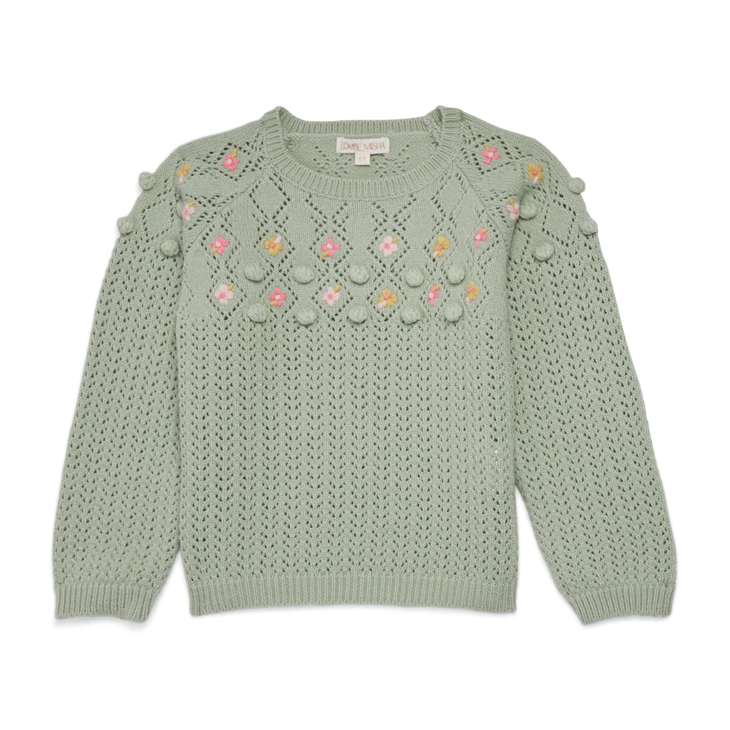 Floral Vakita Sweater (4-12 Years)