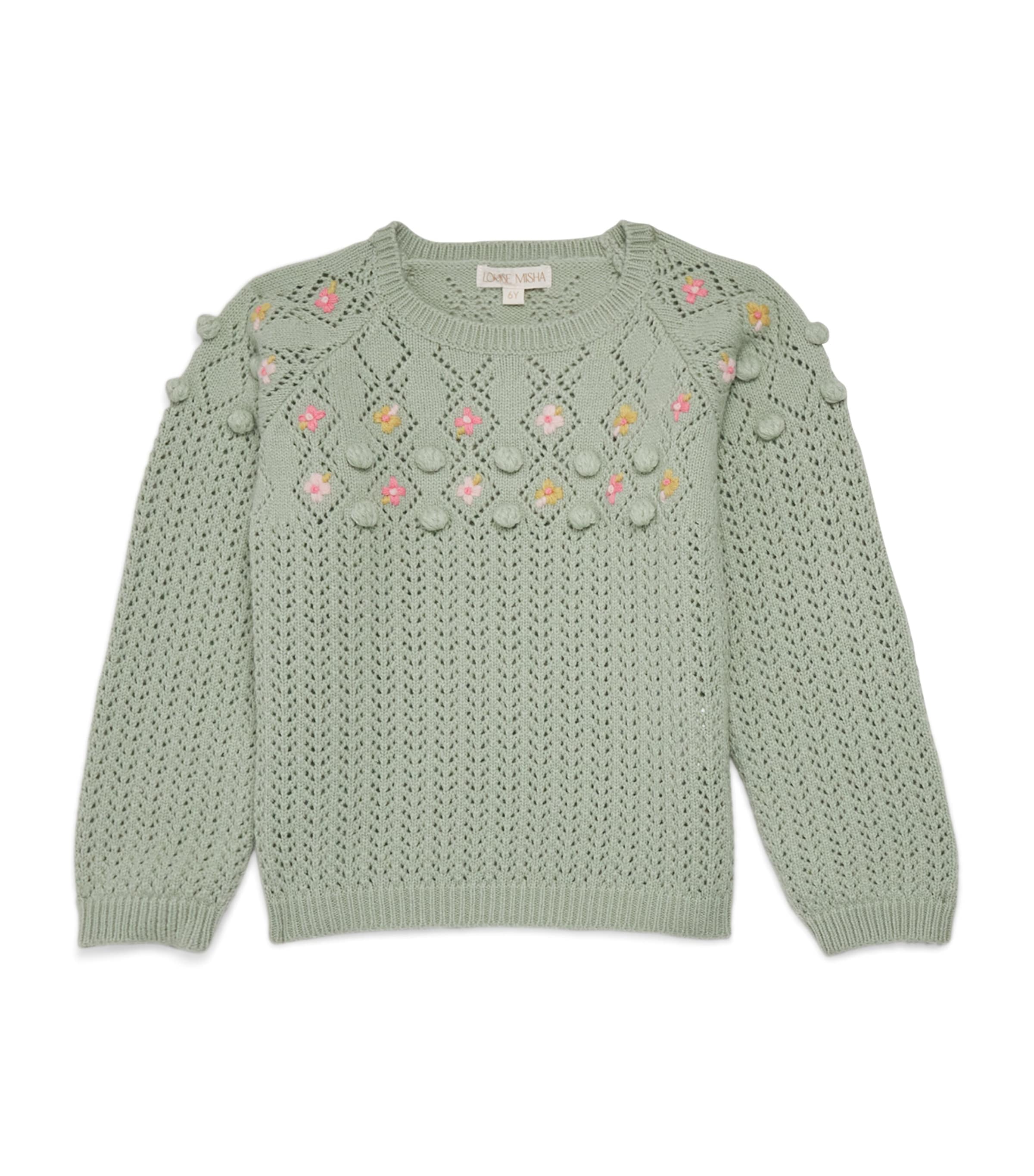 Floral Vakita Sweater (4-12 Years)