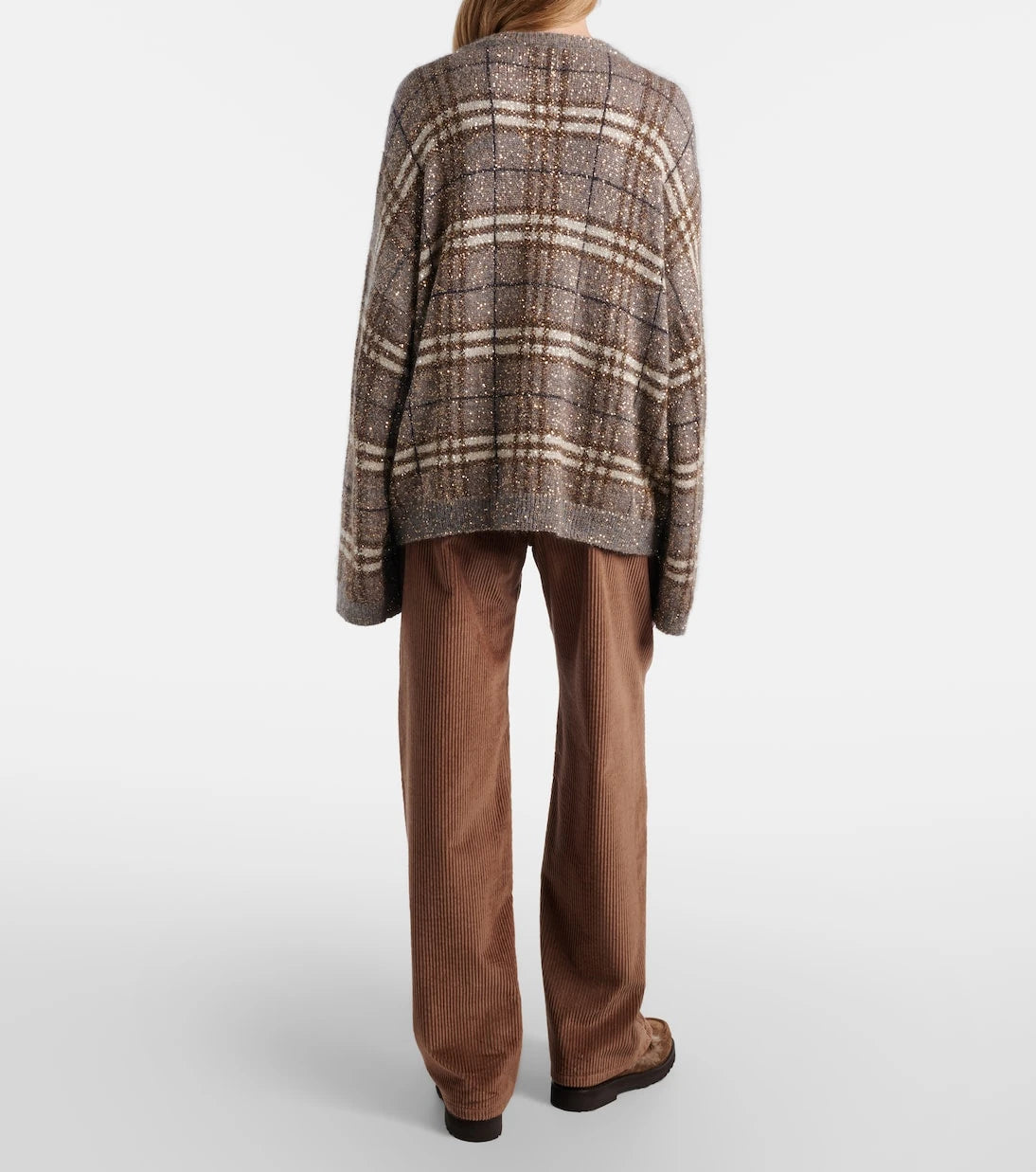 Brunello Cucinelli - Cotton corduroy wide-leg pants