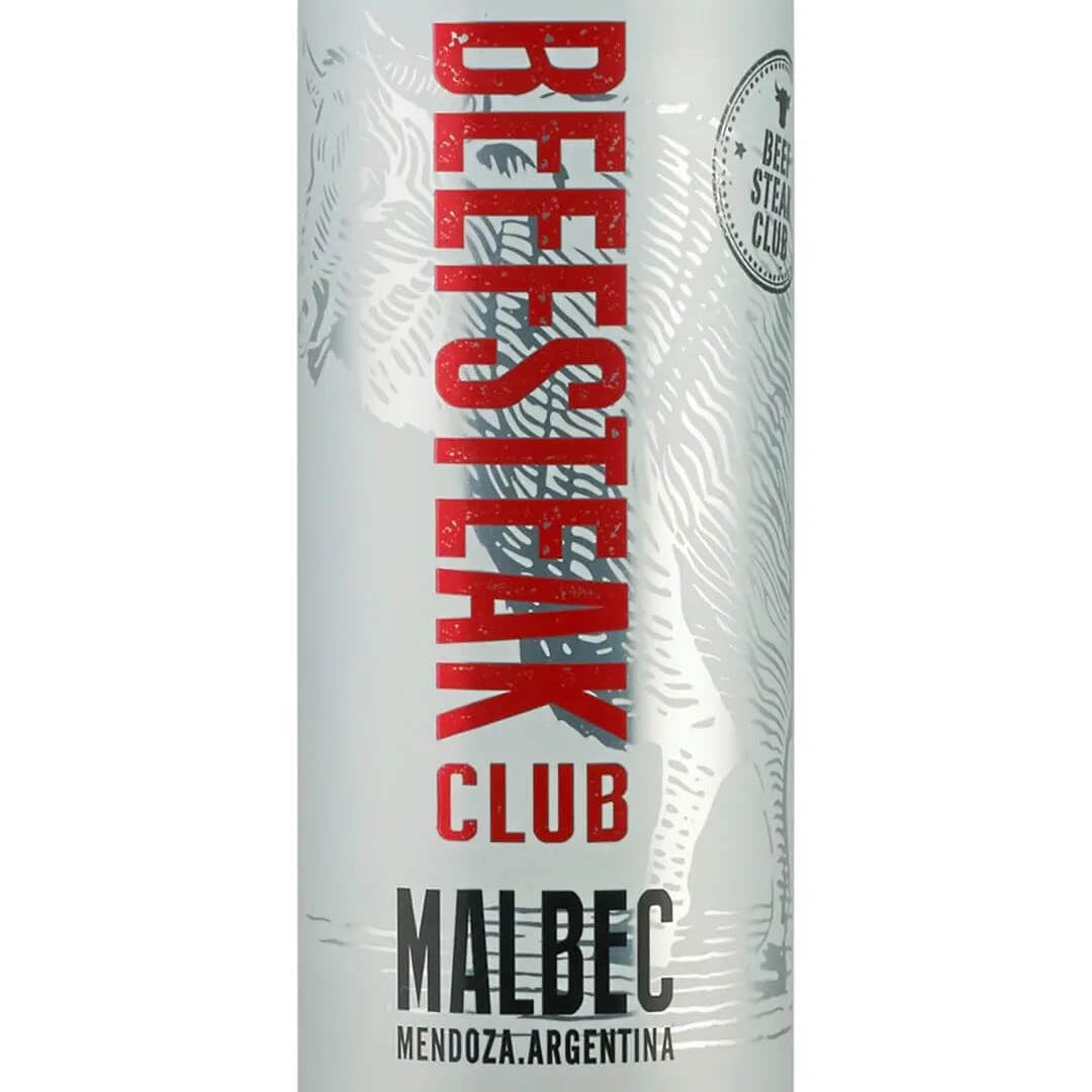 Beefsteak Club Malbec Can, 250 ml