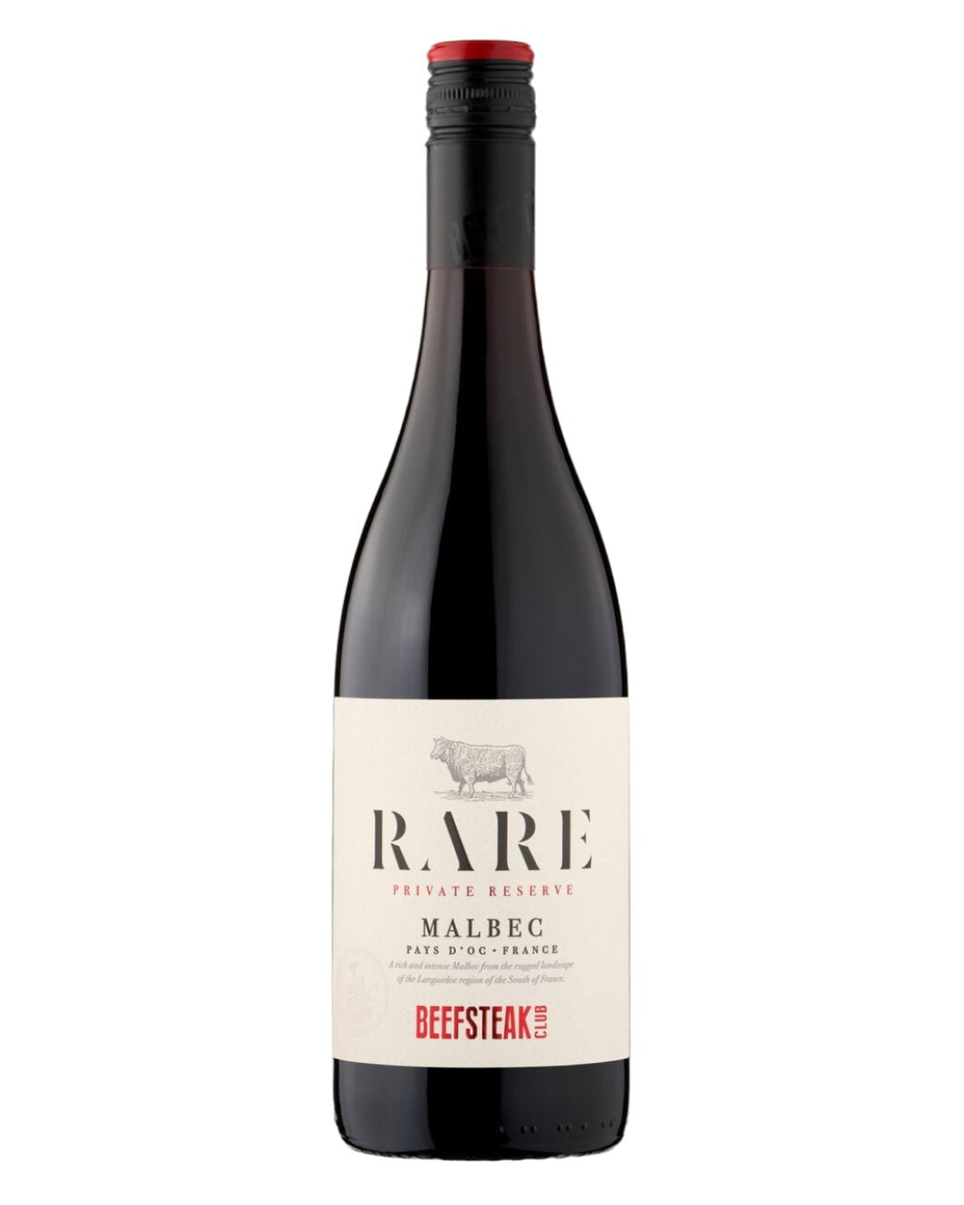 Beefsteak Rare French Malbec, 75 cl