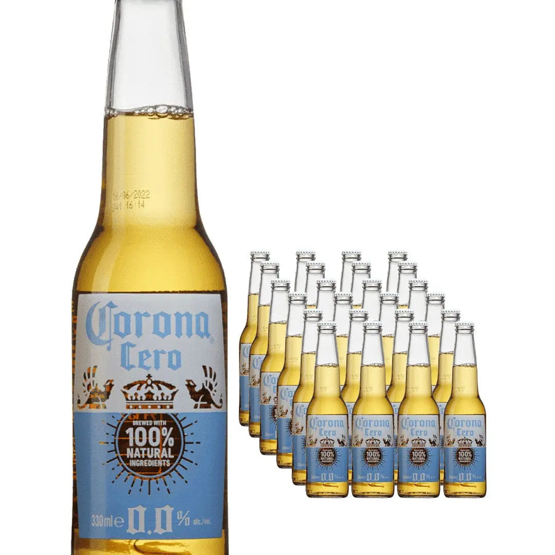 Corona Cero 0.0 Lager Beer, 24 x 330 ml