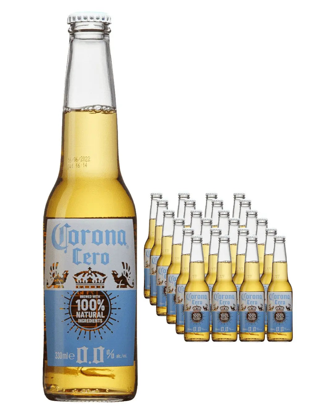 Corona Cero 0.0 Lager Beer, 24 x 330 ml