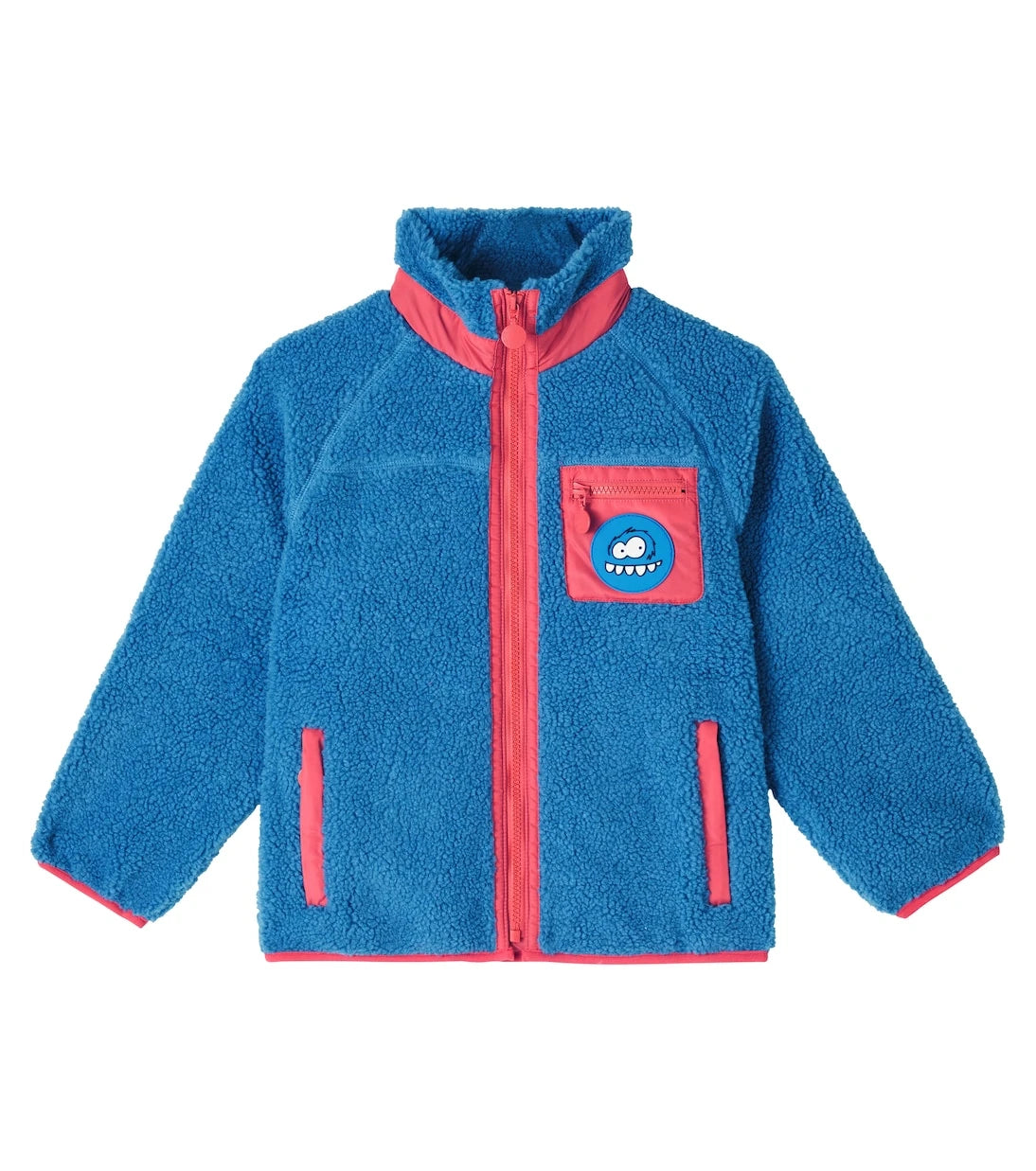 Stella McCartney Kids - Patch-appliqué fleece jacket