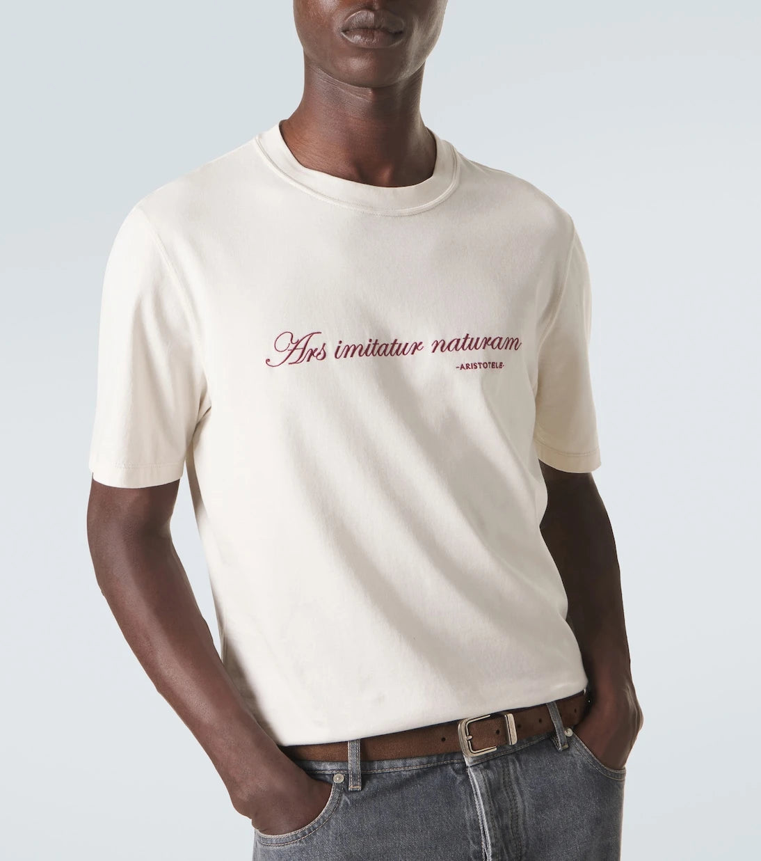 Brunello Cucinelli - Printed cotton jersey T-shirt